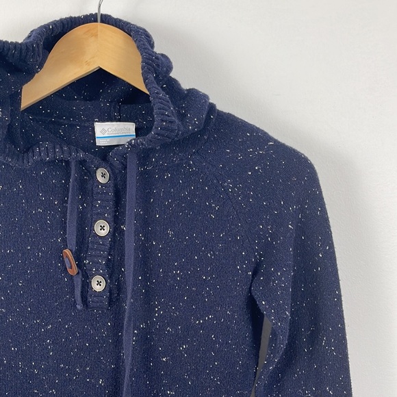 Columbia Knit Hooded Pullover Sweater - XS - Picture 2 of 4